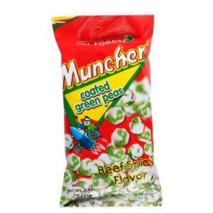 Muncher Coated Green Peas Hot