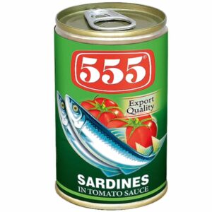 Sardines 555 Tomato Regular 155g