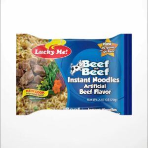 Lucky Me Instant Noodles Beef 55g